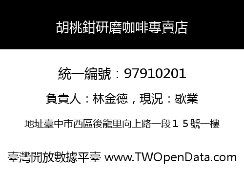 胡桃鉗研磨咖啡專賣店