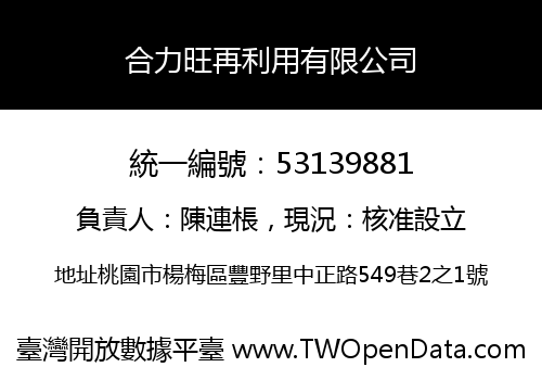 合力旺再利用有限公司