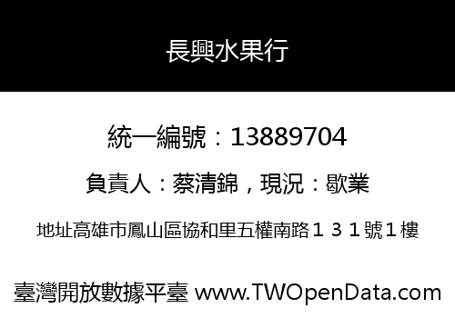 長興水果行