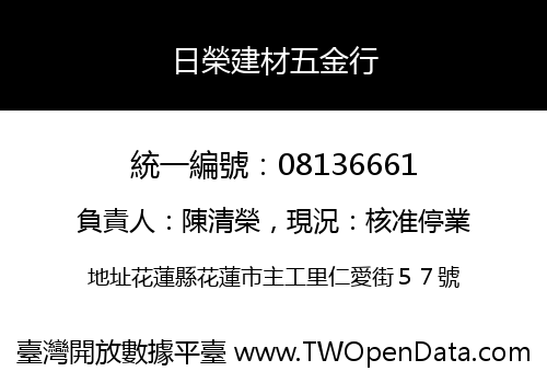日榮建材五金行