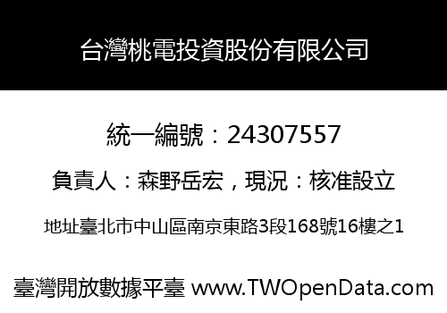台灣桃電投資股份有限公司