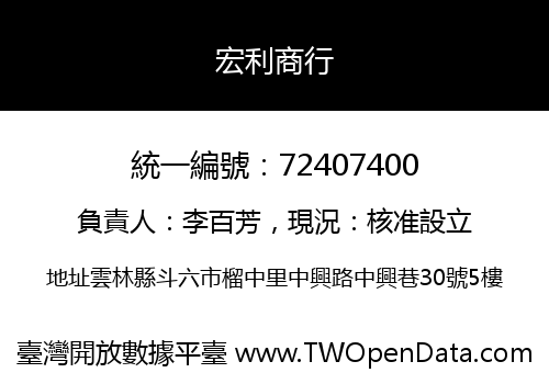 宏利商行