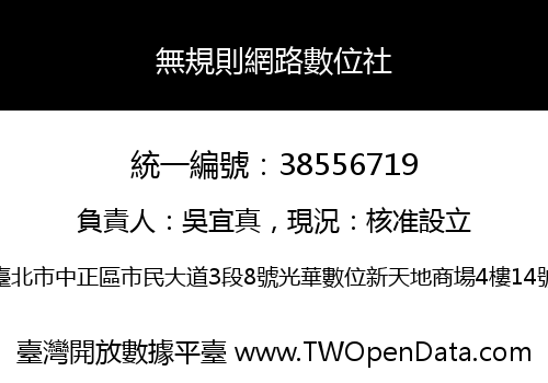 無規則網路數位社