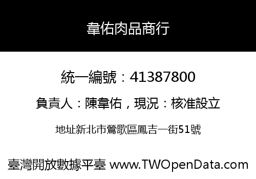 韋佑肉品商行