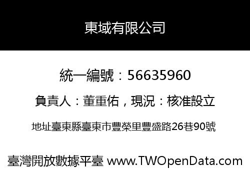 東域有限公司