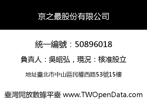 京之最股份有限公司