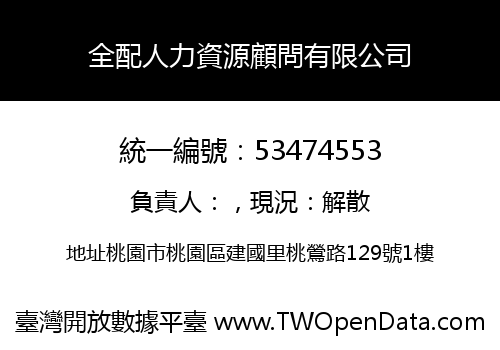 全配人力資源顧問有限公司