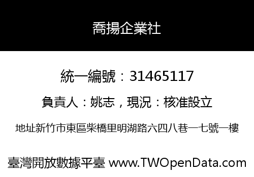 喬揚企業社