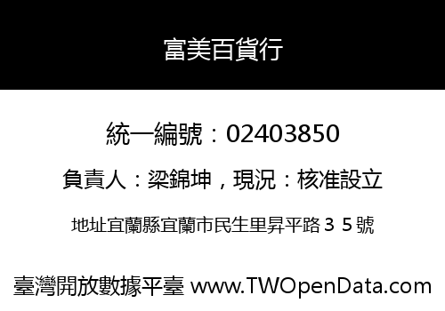 富美百貨行