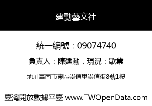 建勳藝文社