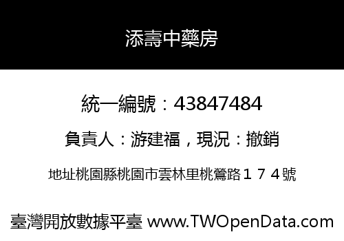 添壽中藥房