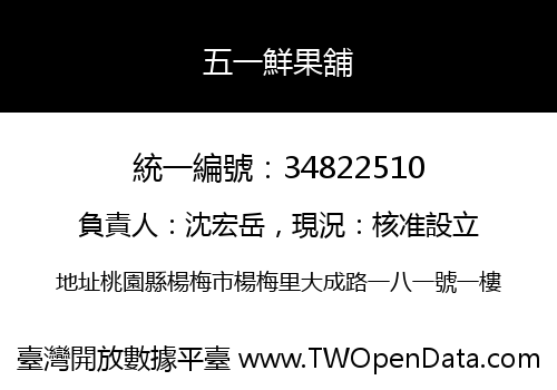 五一鮮果舖