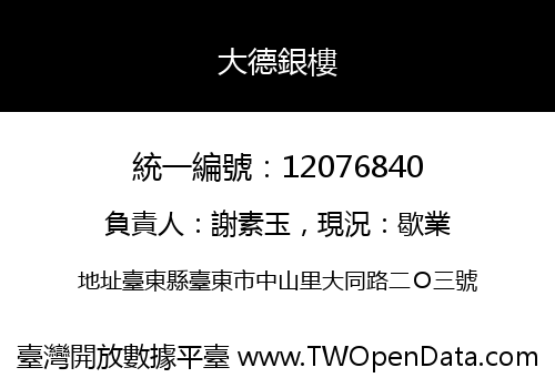 大德銀樓