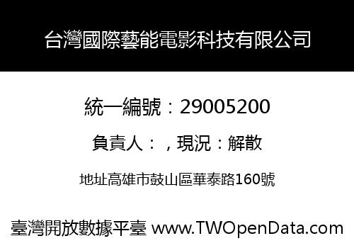 台灣國際藝能電影科技有限公司