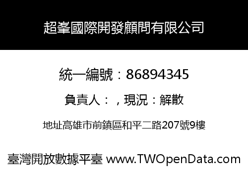 超峯國際開發顧問有限公司