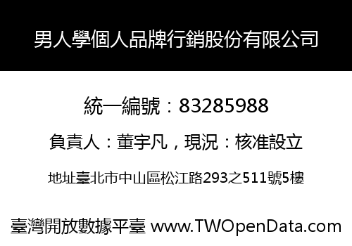 男人學個人品牌行銷股份有限公司