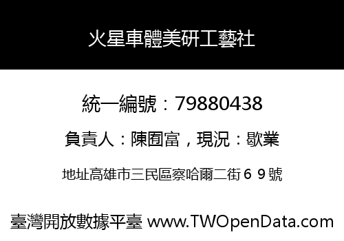火星車體美研工藝社