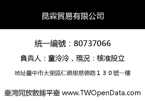 昆霖貿易有限公司
