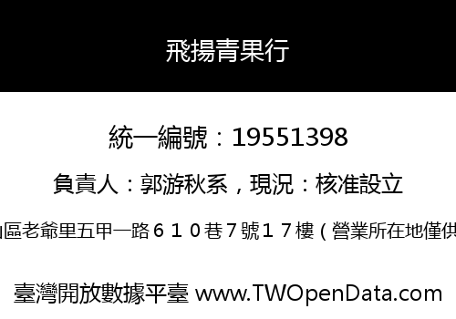 飛揚青果行