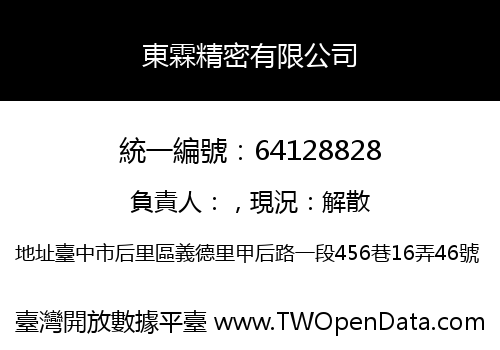 東霖精密有限公司