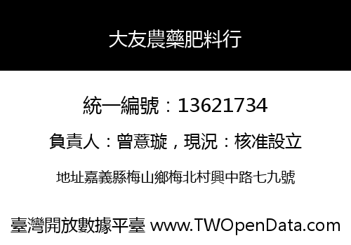 大友農藥肥料行