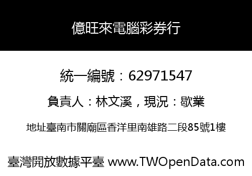 億旺來電腦彩券行