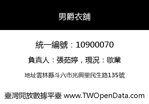 男爵衣舖