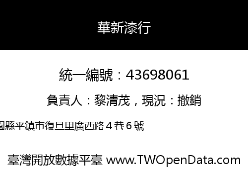 華新漆行