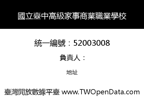 國立臺中高級家事商業職業學校