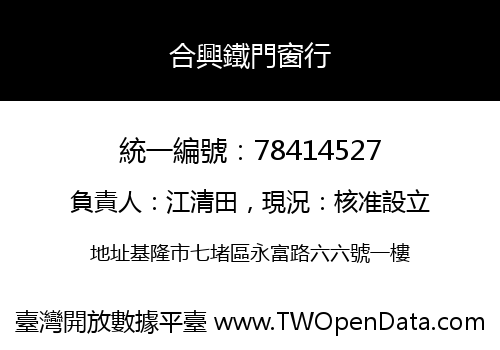 合興鐵門窗行