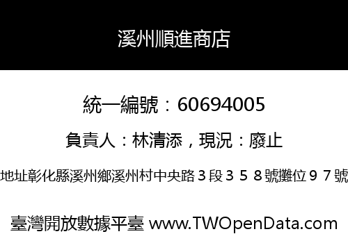 溪州順進商店