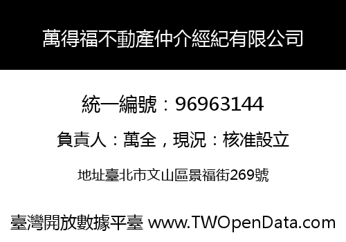 萬得福不動產仲介經紀有限公司