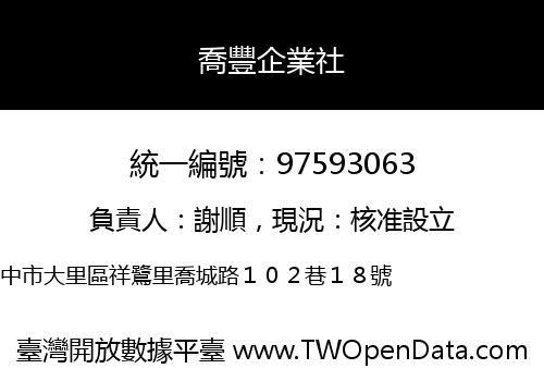 喬豐企業社