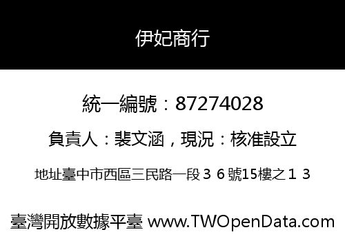 伊妃商行