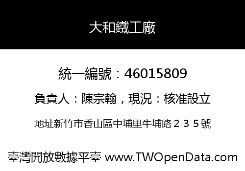 大和鐵工廠
