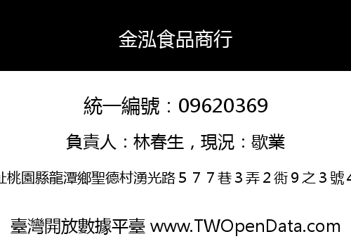金泓食品商行