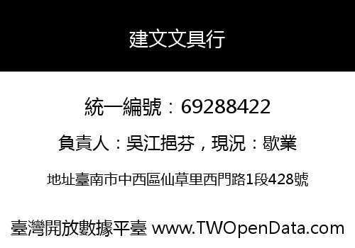 建文文具行