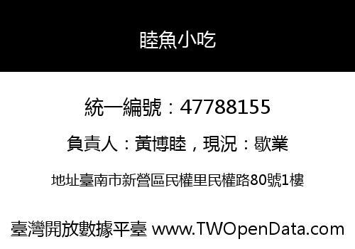 睦魚小吃
