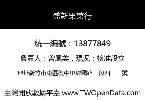 盛新果菜行