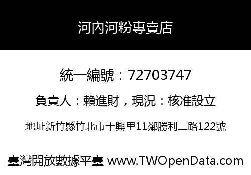 河內河粉專賣店