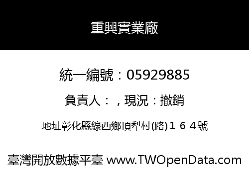 重興實業廠