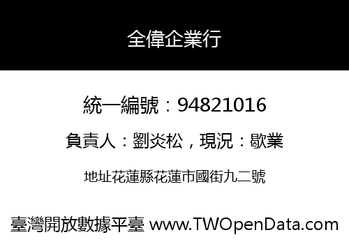 全偉企業行