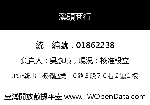 溪頭商行