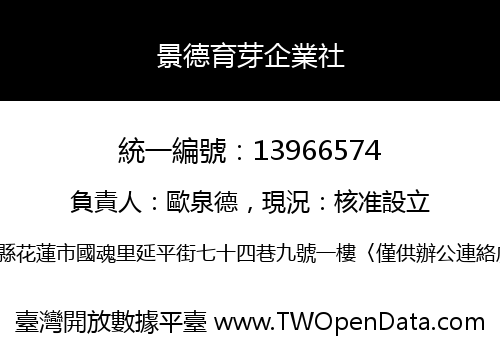 景德育芽企業社