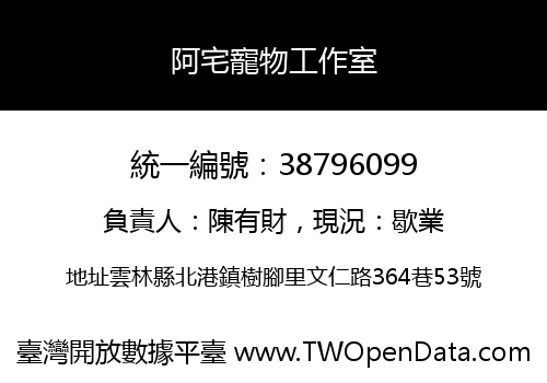 阿宅寵物工作室