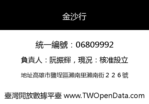 金沙行