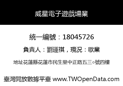 威星電子遊戲場業