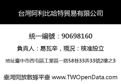 台灣阿利比哈特貿易有限公司