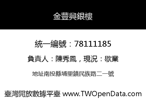 金豐興銀樓