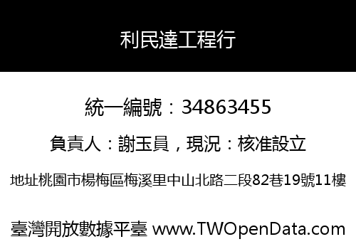 利民達工程行